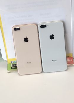 iPhone 8 Plus 64GB Unlocked Excellent Condition $429 each