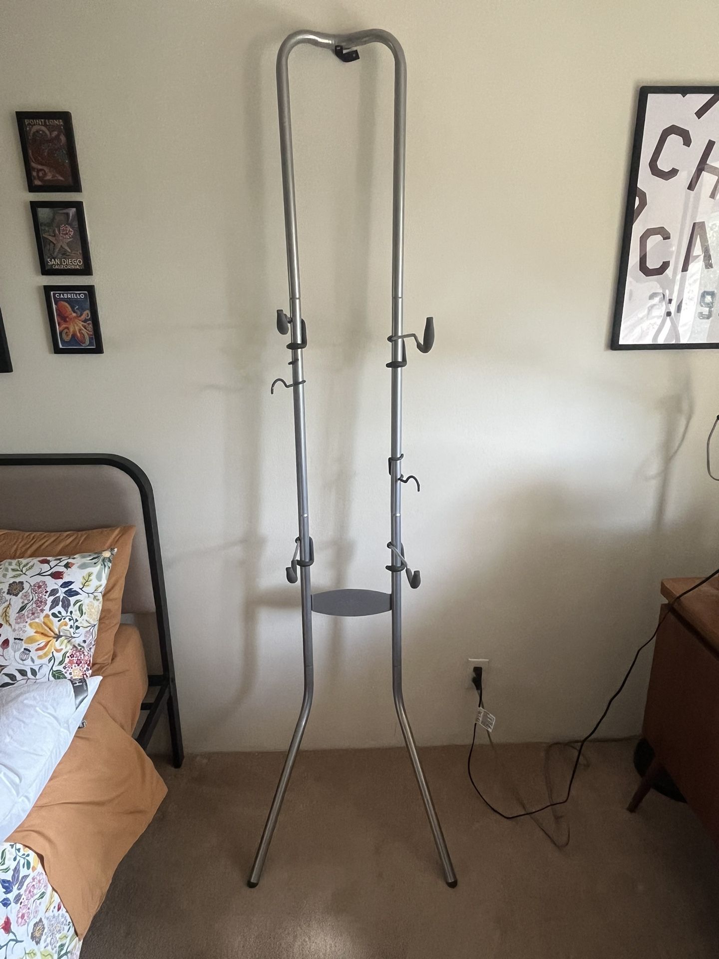 Bike Stuff! Including Bike Stand For Two Bike, Bike Cleaning Kits, Bike Stem, Ultregra Cassette