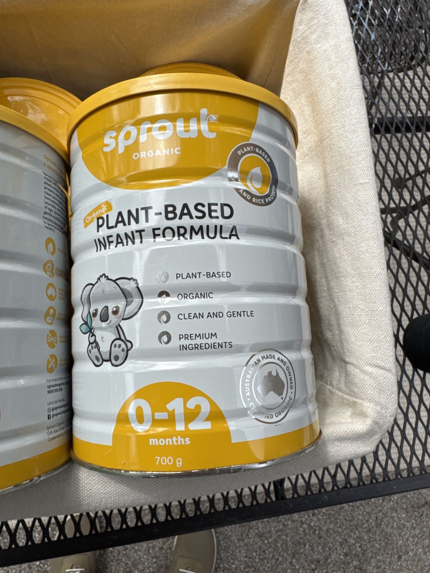 Sprout Organic Plant-Based Infant Formula $15 Each