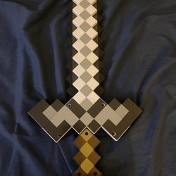 Minecraft Toy Pickaxe/sword Dual Function