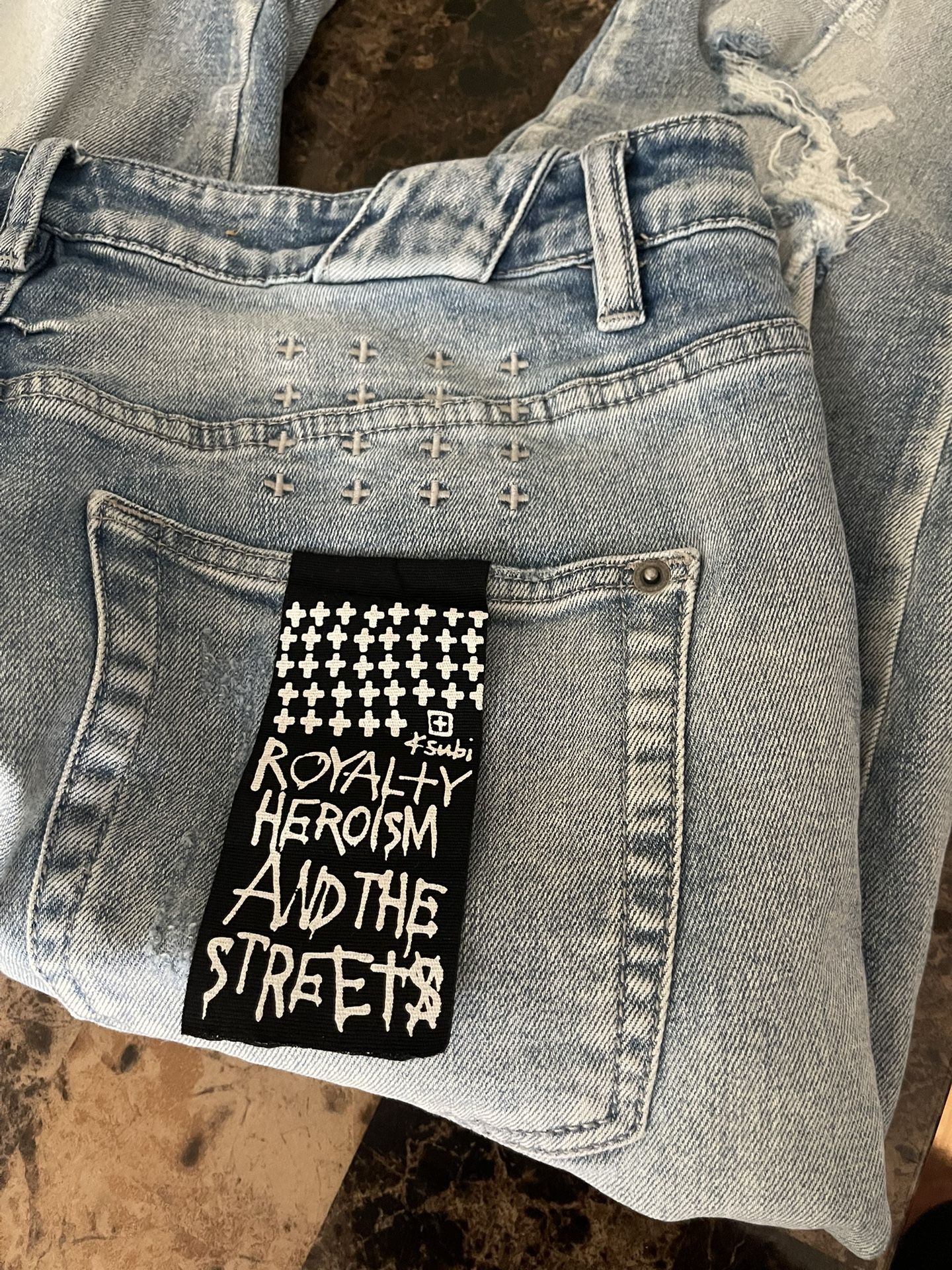 Chitch Punk Blue Ksubi Jeans