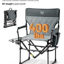 Timber Ridge Aluminum Camping Directors Chair 