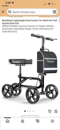 Knee scooter