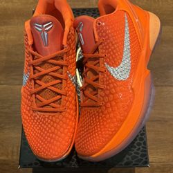 Nike Kobe 6 Total Orange Size 9