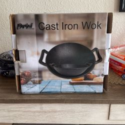 Cast Iron Wok