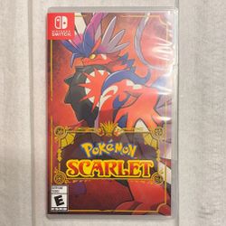 Pokémon Scarlet For Nintendo Switch, Slightly Used And In Great Condition.