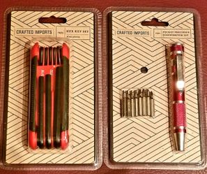 Hex Key & Precision Screwdriver Sets