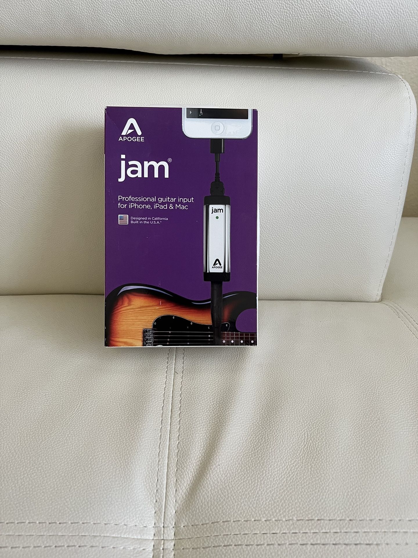 APOGEE JAM PRO GUITAR INPUT FOR iPHONE, iPAD, MAC