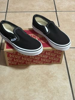 Youth Slip on Vans / Size 12