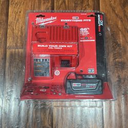 Milwaukee M18 5.0 Battery And Charge