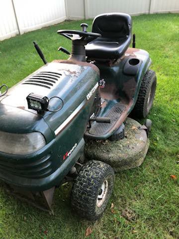 Ride on tractor mower $350