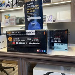 Blackmagic Atem Mini Pro ISO Live Switcher (Located In Downey, CA)