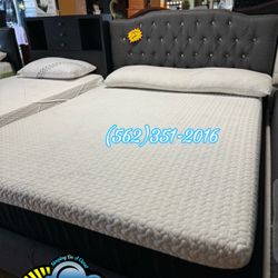 Queen Coolfreeze Memory Foam And Diamond Frame