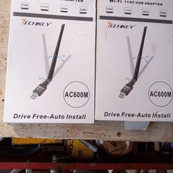 Wi-Fi USB Adapter Two Pieces