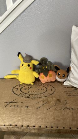 Pokemon triple plush