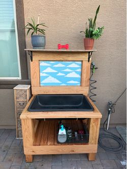 Custom dog wash station/ Doggy Day Spa