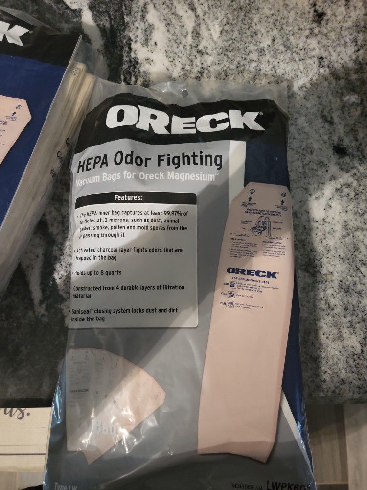 Oreck Vacuum Bags