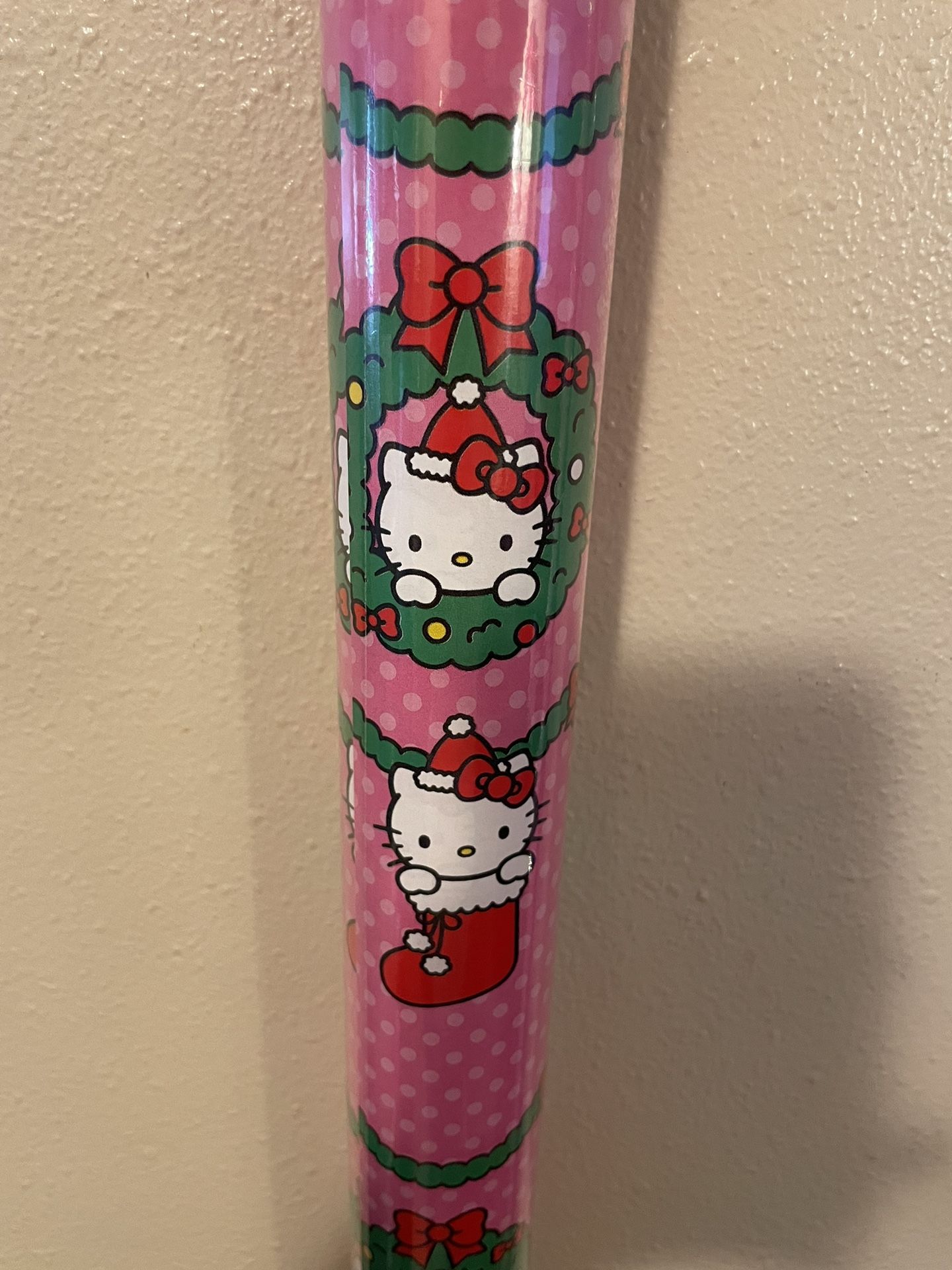 Hello Kitty Wrapping Paper Pink 