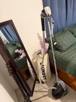 Upright standing clothes steamer