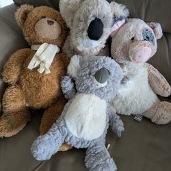 Assorted Stuffed Animals