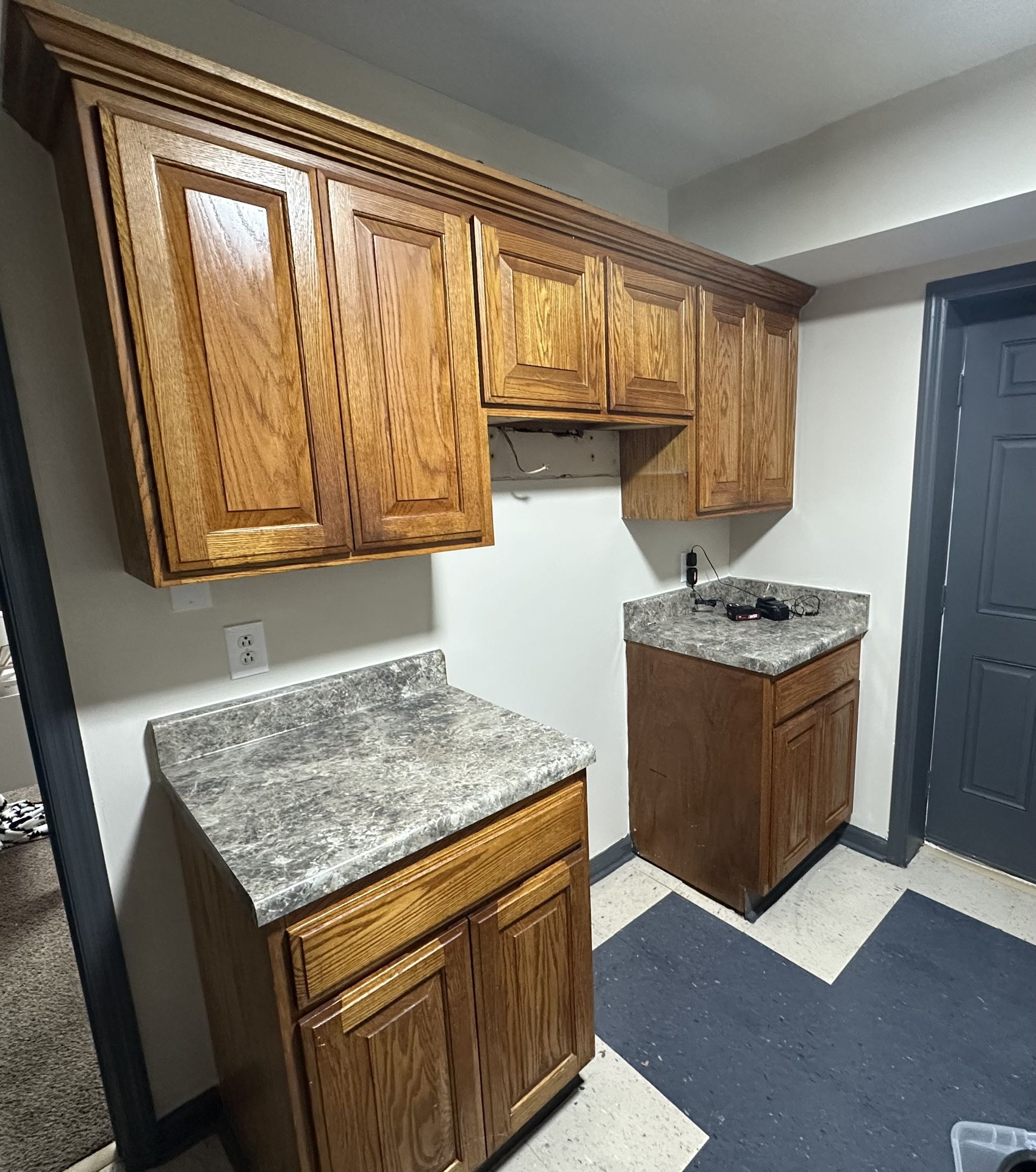 Kitchen cabinets