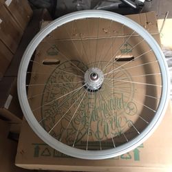 700cc Front Fixie wheel ( black, sliver, white )