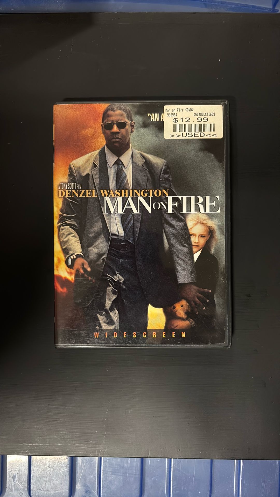 Man on Fire 🔥 DVD 📀