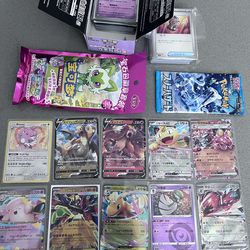Chinese 151 Pokemon cards and packs