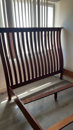 Queen size bed frame