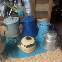 Vintage coffee pots