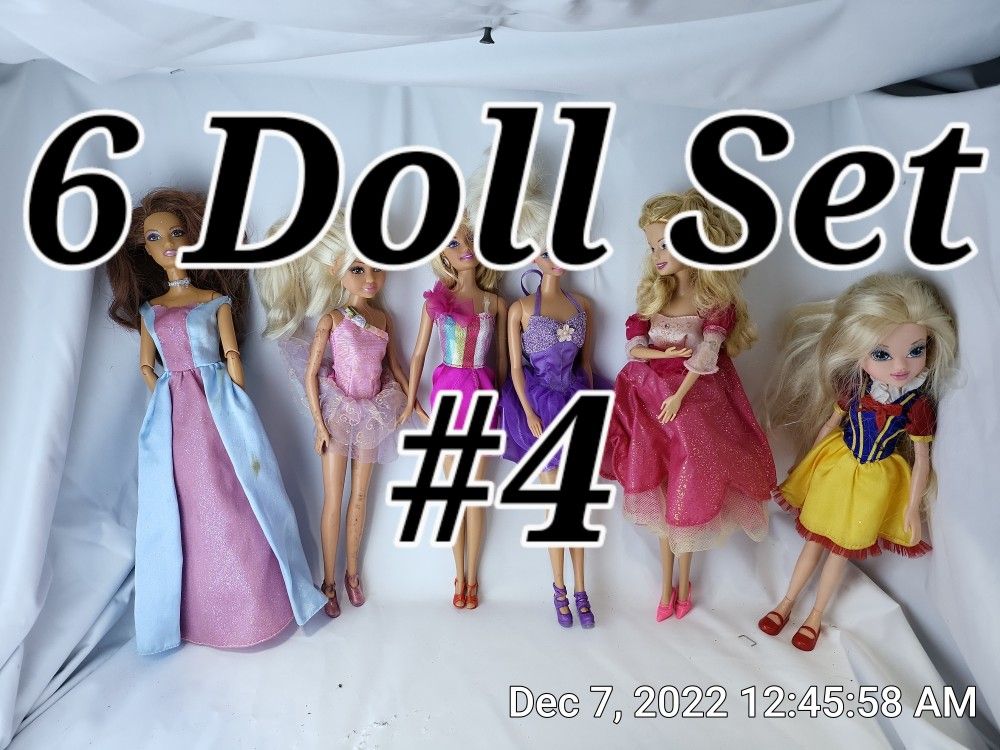 6 Doll Set #4