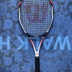 Wilson - Enforcer Control 103 Tennis Racquet (Red/Black/White