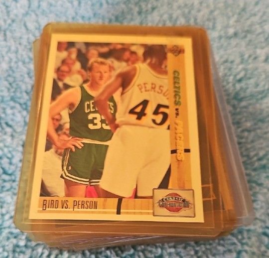 Stack Of 25 Vitage Sport Trading Cards