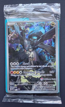 Pokemon Ascended Heroes Ns Zekrom pokemon center promo set/ sealed  Read Description