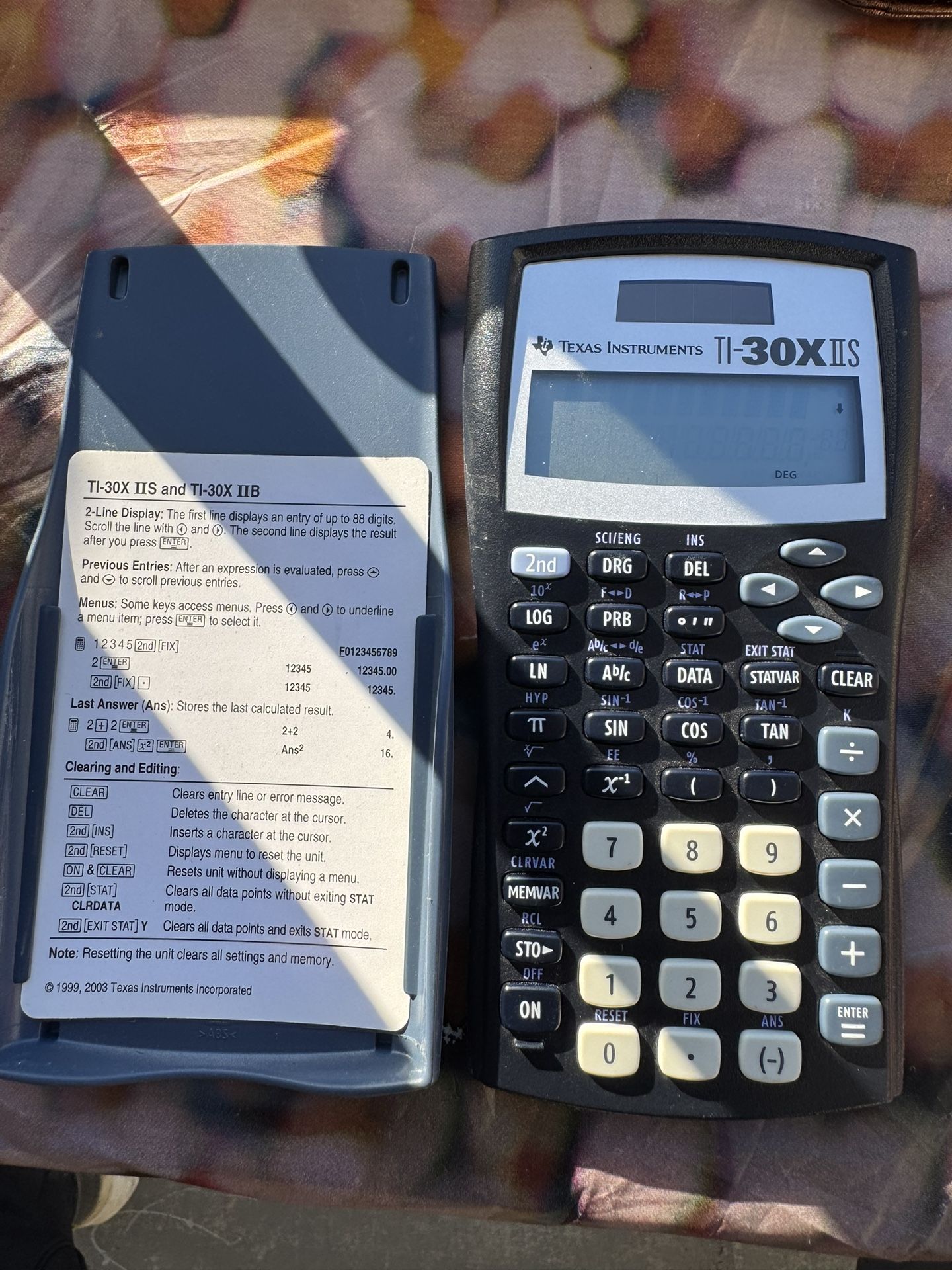 Calculator Texas Instruments TI-40XIIS Scientific