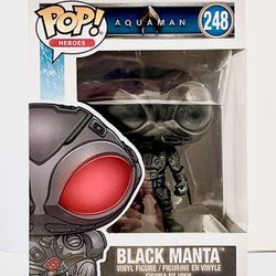 Funko Pop Aquaman Black Manta #248 Vinyl Figure