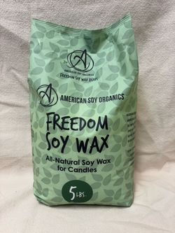 5lb Bag Unopened Freedom Soy Wax Candle Making Supply