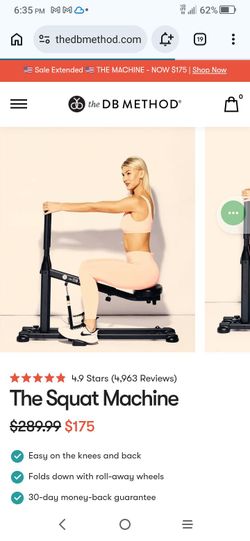 DB Method Squat Machine
