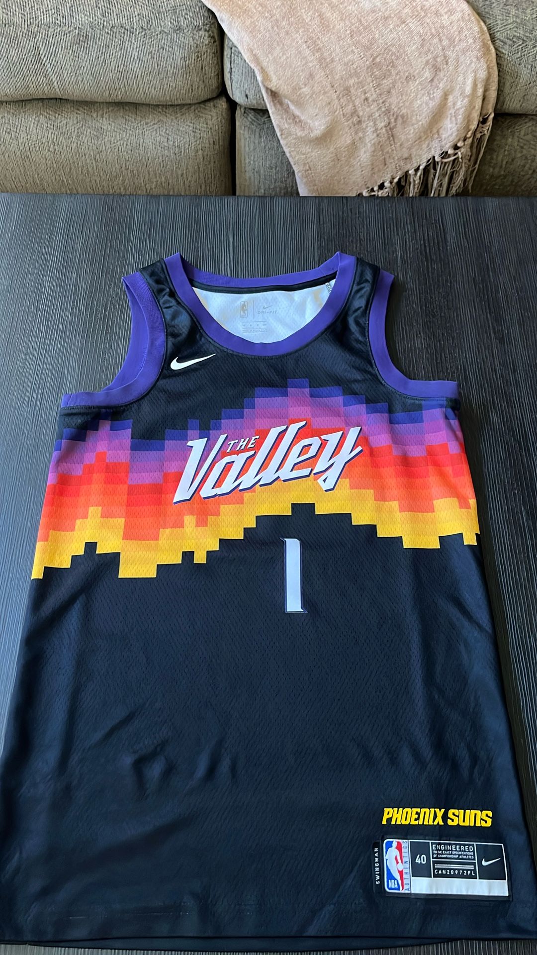 Devin Booker Phoenix Suns Basketball Jersey