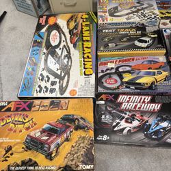 Blowout Sale Everything Can Go For A Low Price. 30 Sets With Cars. In Over 300 Cars, Tjet, Afx Tyco Atlas And More.
