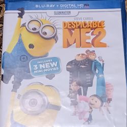 Despicable Me 2 Movie Show Cartoon Steve Carrell Blu Ray 