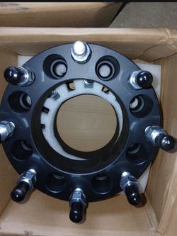 Two  8 Lug Wheel Spacers New