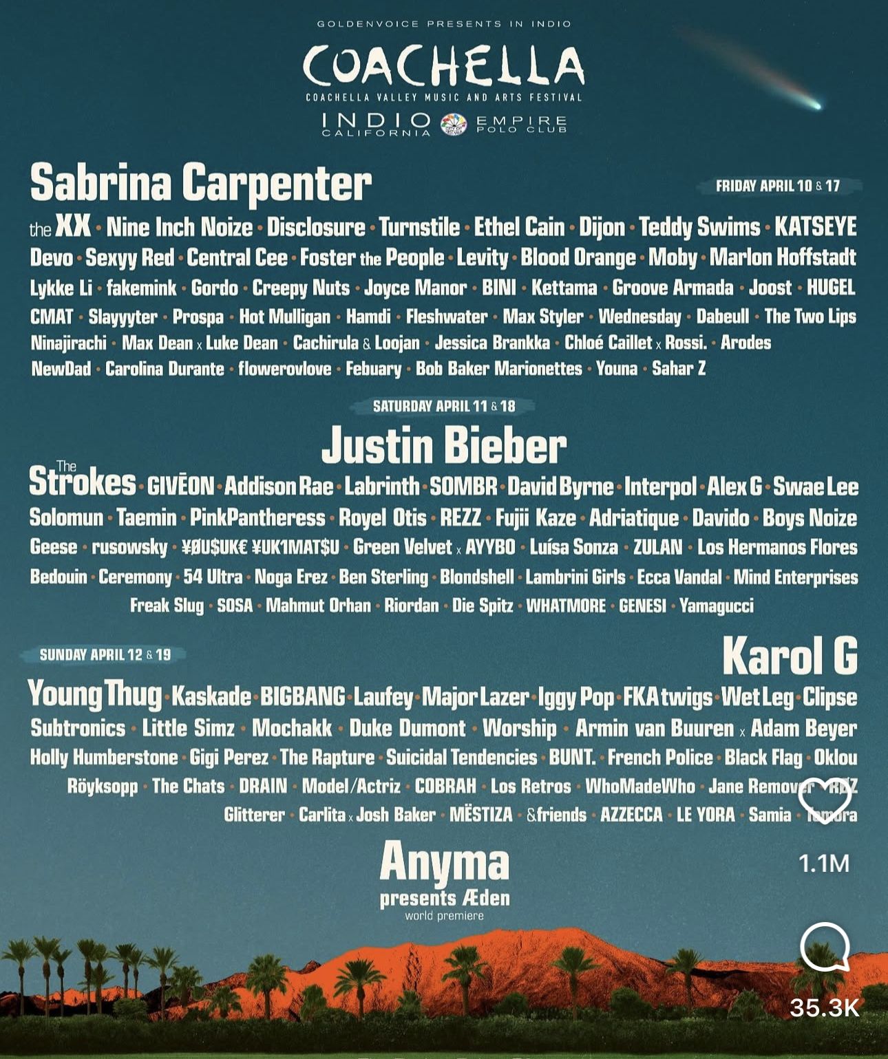 Coachella Wk 2 Tickets x2 with car camping