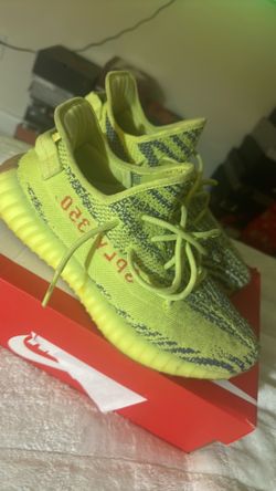 Yeezy lime green