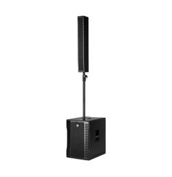 RCF EVOX-12-SYSTEM Active Compact Portable PA System - Black