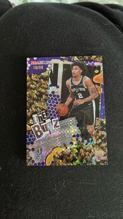 2025-26 Dylan Harper Topps Hoops RC TB-2 The Buzz Purple Light Burst /99 SSP!