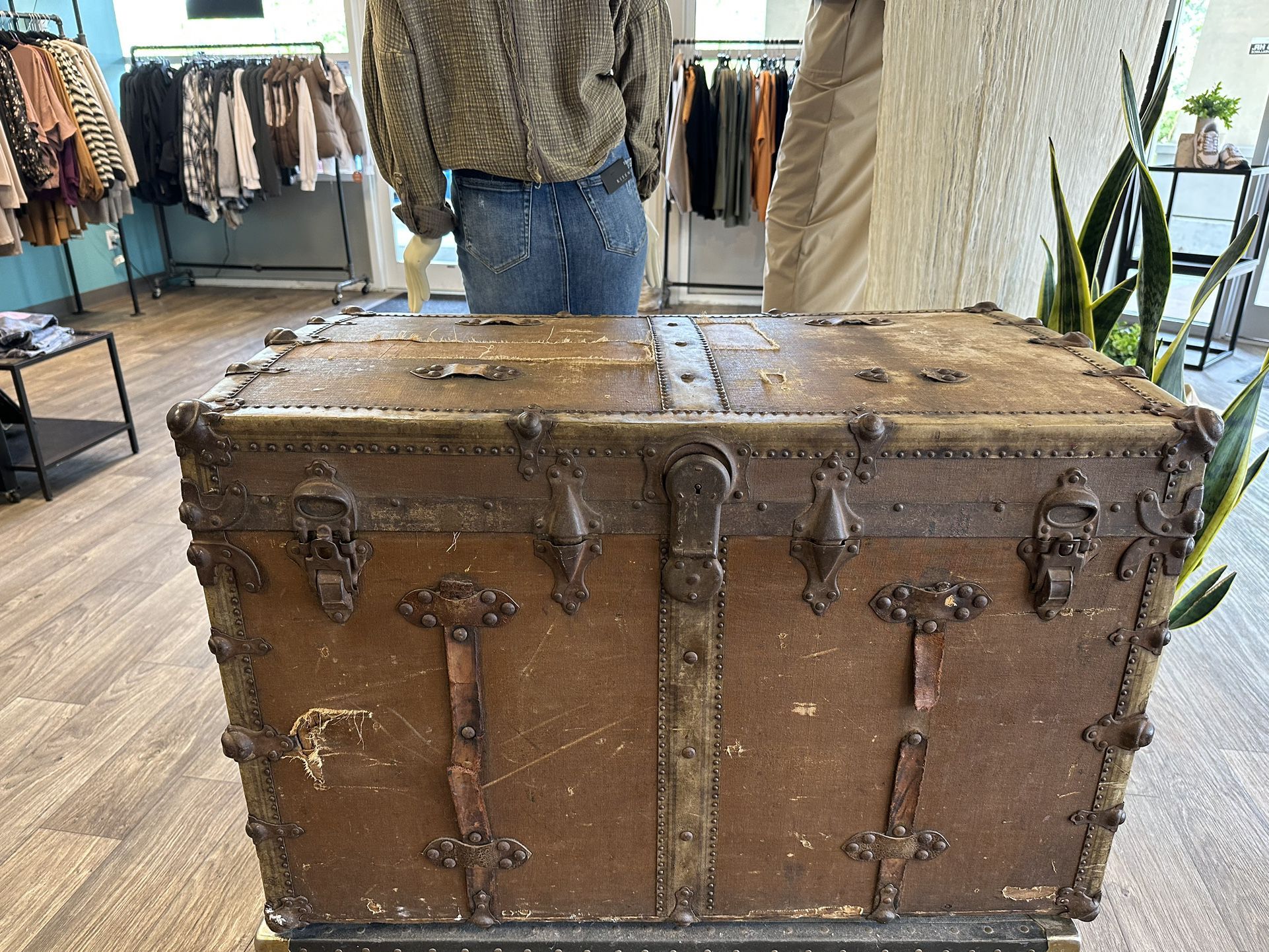 Vintage Steamer Trunk