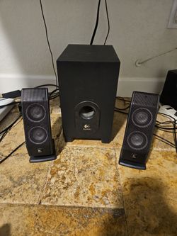 Logitech Speakers and Bass