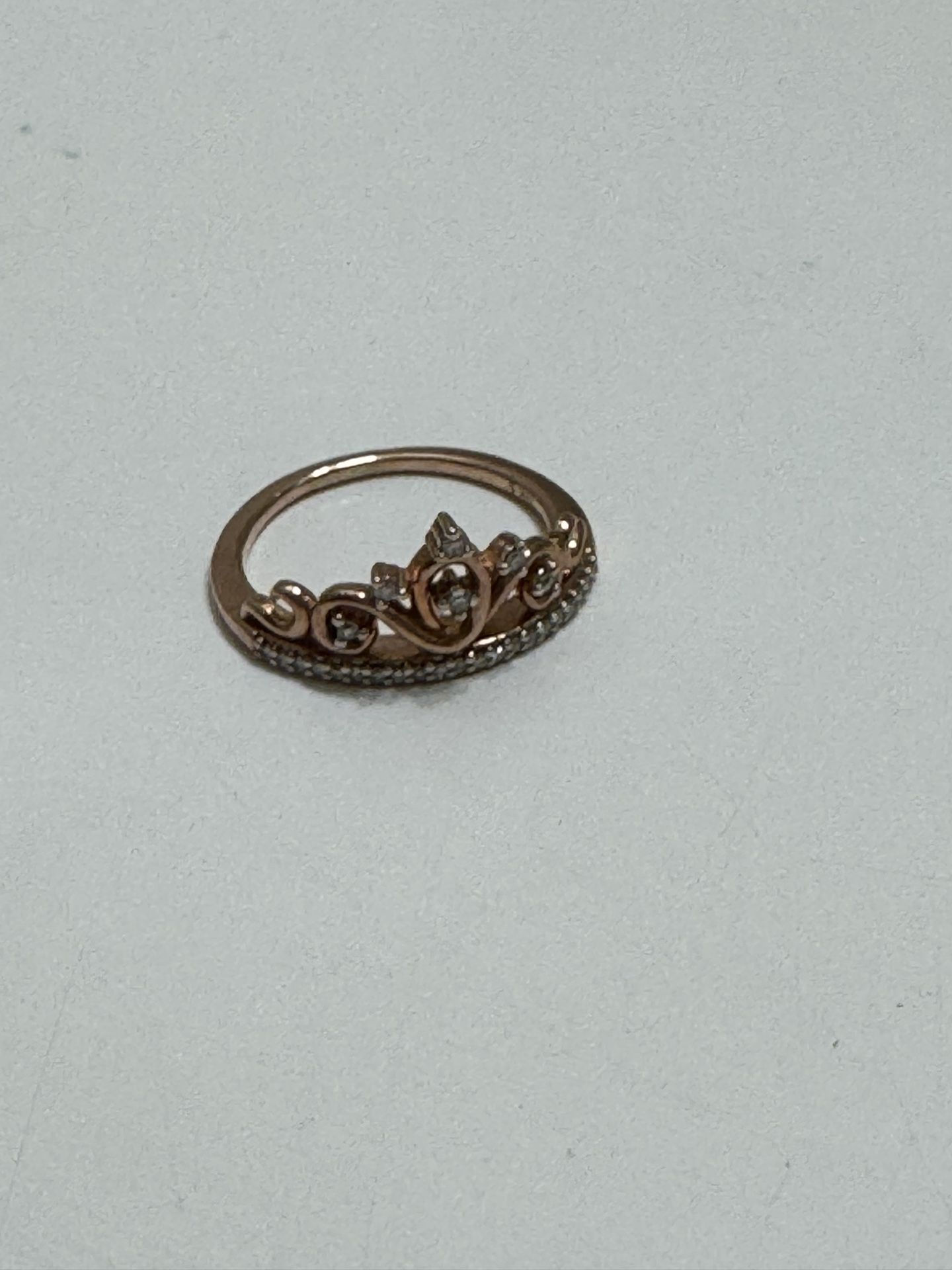 Rose Gold Princess Ring