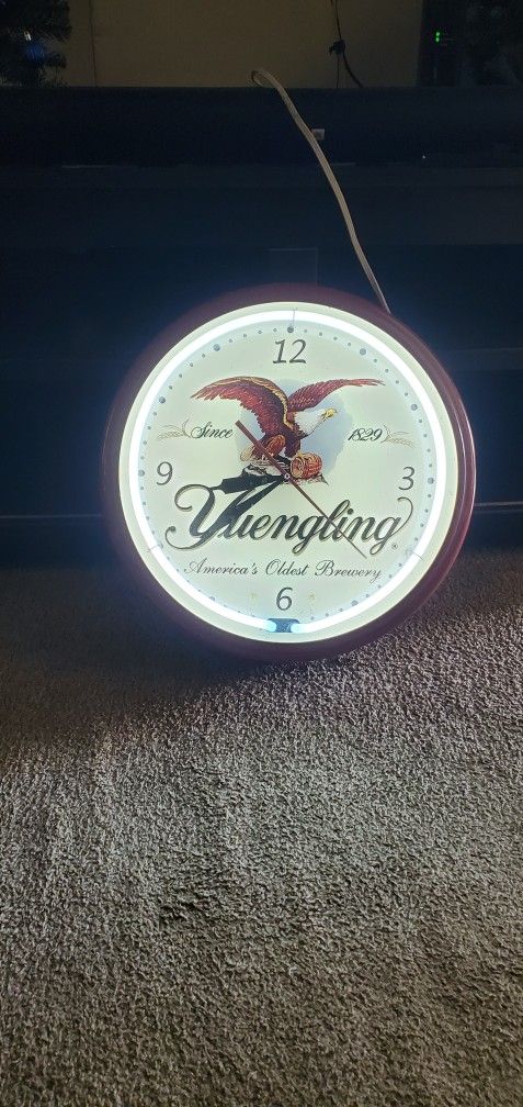 Yuengling Clock